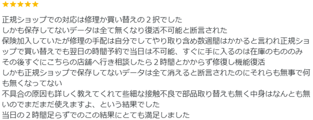 口コミ